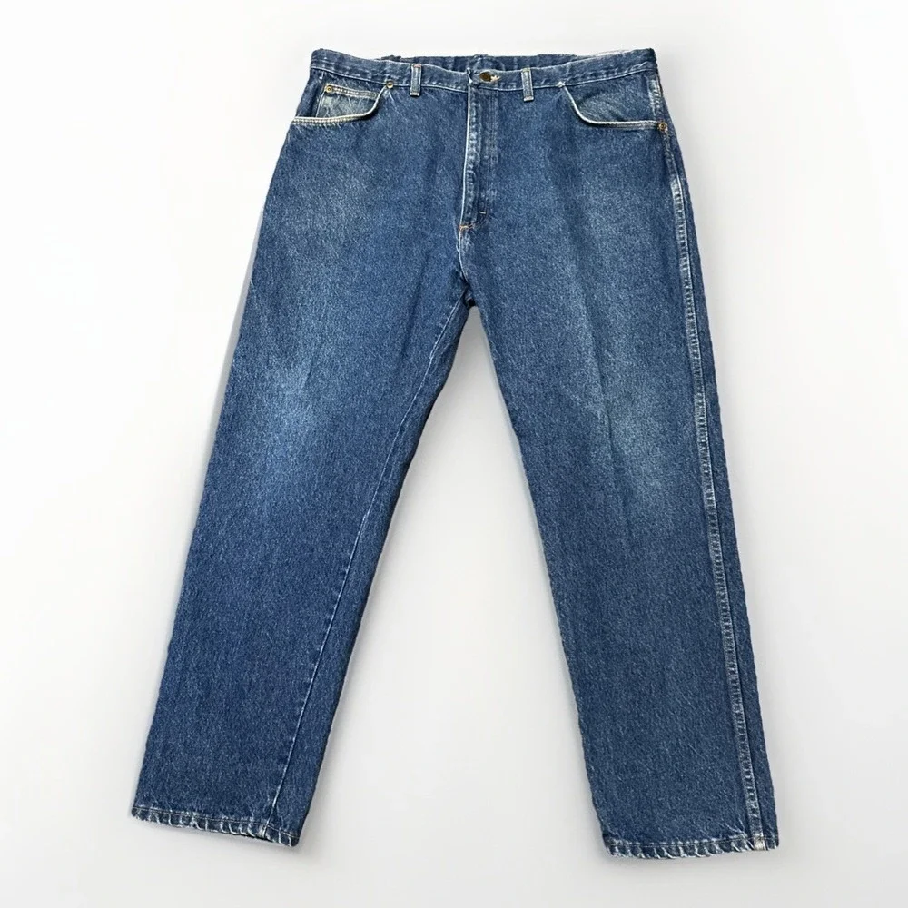 Vintage 90s Wrangler Five Star Regular Fit Mens Size 42x30 MADE IN USA
